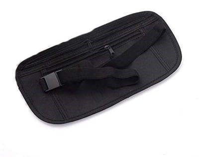 BRENZOOS- Geldriem met verborgen portemonnee - Antislip - Nylon - Waterdicht - Schokbestendig - Capaciteit voor mobiele telefoons en sleutels - Veiligheidstas