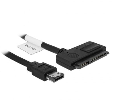 Delock - eSATA naar SATA kabel - 0.5 meter