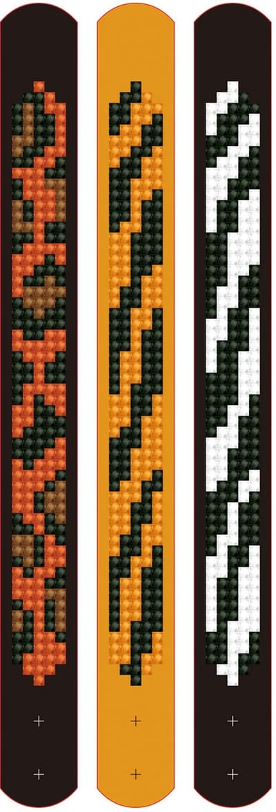 Diamond Painting Armbandjes - Kinderen/Volwassenen - DTZ11.001 Diamond Dotz® - Dierenprint - Ronde steentjes - Volledig pakket
