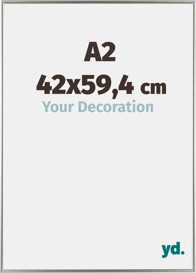 Your Decoration - Fotolijst A2 42x59,4 cm - Kunststof - Champagne - Evry