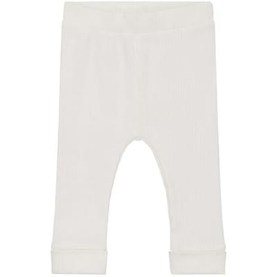 Prénatal newborn broek rib Ivory White 44 unisex