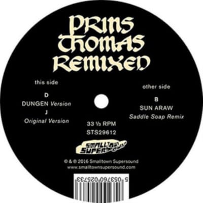 Prins Thomas - Principe Del Norte - Dungen / Sun Araw Remixes (12" Single)