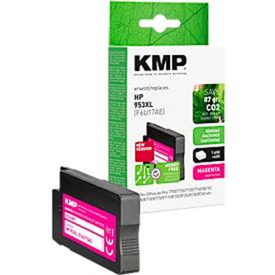 Inktcartridge KMP, vervangt HP 953XL (F6U17AE), tot 2000 pagina's, enkele verpakking, magenta