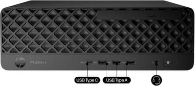 HP ProDesk 4 SFF G1i - Ultra 5 225 - 16GB - 512GB SSD - W11P NL - Qwerty/US Int. toetsenbord - 3 jaar onsite