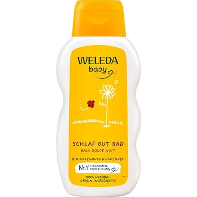 WELEDA Baby's en kinderen Calendula Slaapwel Bad Badkamer Dames 200 ml