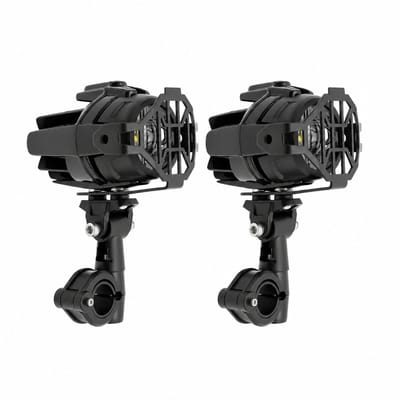 Novari - LED Mistlampen motor – Set van 2 - Extra Hulpkoplampen met Dagrijverlichting – Geschikt voor BMW - Mistlampen - Lampen