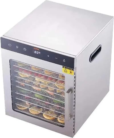 Betaalbare Goederen® Droogkast - Intelligente Fruitdroger - 5 Laags - Voedseldroger -Droogoven - Fruit Groentevlees Gedehydrateerde Snackdroogmachine
