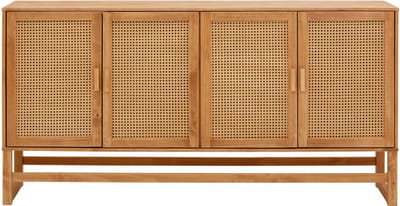 Jolene-Dressoir - 4-deuren - Natuur Grenen