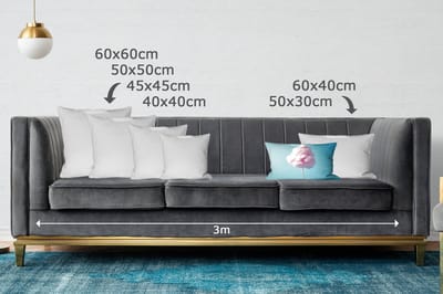 Sierkussens - Kussentjes Woonkamer - 50x30 cm - Suikerspin - Zoet - Snoep