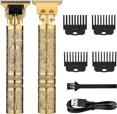 Professionele Draadloze Tondeuse voor Alle Haarsoorten met Snelle Oplaadfunctie