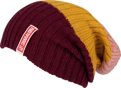 Shakaloha Gebreide Wollen Muts Heren & Dames Beanie Hat van merino wol zonder voering - Buxy Beanie MrnRv DarkNtrl Unisex - One Size Wintermuts