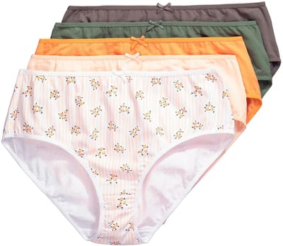 Ulla Popken - Dames - Midi-slip - Lichtoranje - Maat 46+