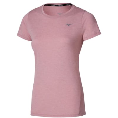 Mizuno Core Impulse T-shirt Met Korte Mouwen Roze S Vrouw