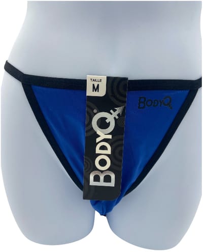 BodyQ Sexy Herenstring – Blauw – Erotische Herenlingerie – Maat S