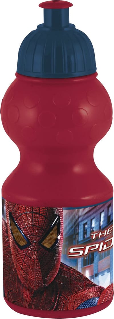 Marvel Spiderman Plastiek waterfles 350 ml - Schoolbeker - drinkfles