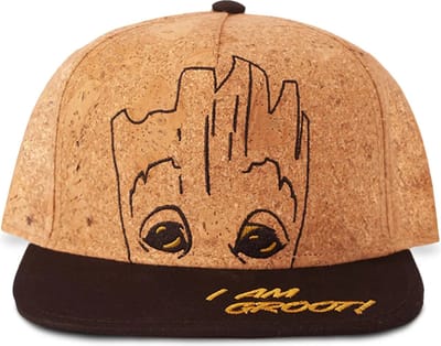 Marvel Guardians Of The Galaxy - Groot Snapback Pet - Bruin/Zwart