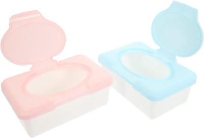Babydoekjes Houder - Draagbare Dispenser - Onderweg Hygiëne - Lichtgewicht Ontwerp - 19.2 x 12 cm - Diverse Kleuren