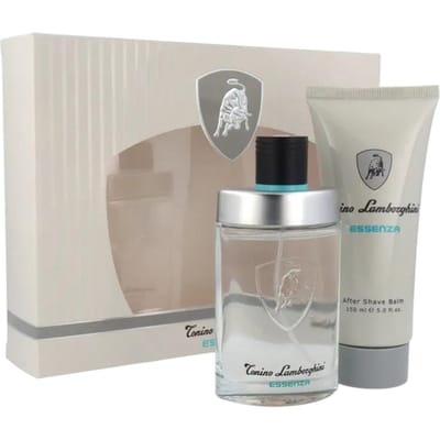 Ensemble Tonino Lamborghini: Essenza, Eau De Toilette, Pour Homme, 75 ml + Essenza, Hydratant, Baume Après-Rasage, 150 ml