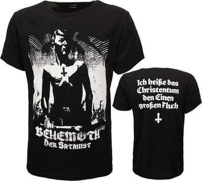 Behemoth Der Satanist T-Shirt - Officiële Merchandise - S