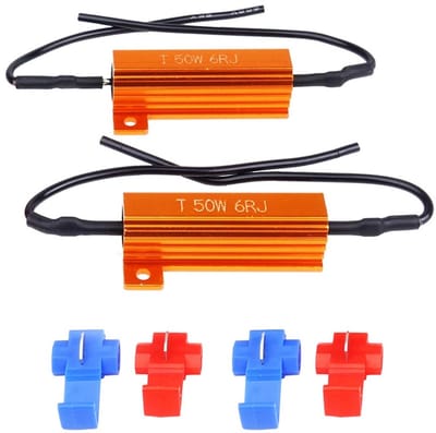 CANBUS weerstand - 12V - 50W - 6 Ohm - Set van 2