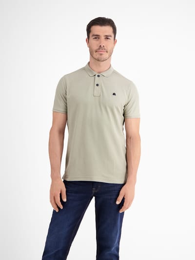 LERROS Poloshirt met COOL & DRY-functie in piquékwaliteit , Maat: L , Kleur: SOFT STONE , 60% katoen, 40% polyester
