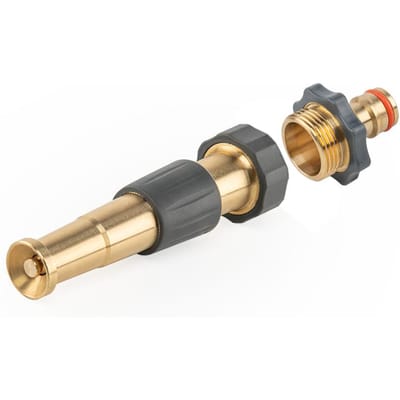 Bradas Messing Sproeikop Verstelbaar GW 3/4" met GZ 3/4" Aansluiting