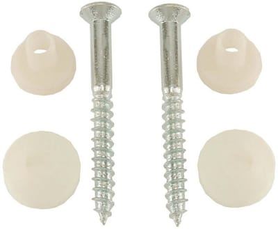 Riko Potschroevenset zonder plug 2 stuks 5.5 x 60 mm afdekdop pergamon