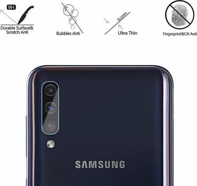 Camera Lens protector geschikt voor Samsung Galaxy A50 - optimale bescherming voor de camera lens - Camerabescherming geschikt voor Samsung Galaxy A50