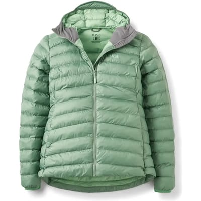 Damesjack met capuchon Rab Cirrus Alpine