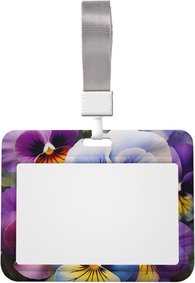 ID-kaarthouder - Naamlabelhouder - Veilig Identificeren - Waterdichte Bescherming - 76 x 102 cm - Wit