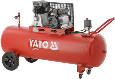 YATO 200 Liter Snaaraangedreven Compressor (360 Liter per minuut)