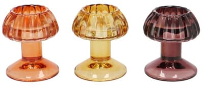 DK Design set van 3 waxinelichthouders Nova – autumn spices