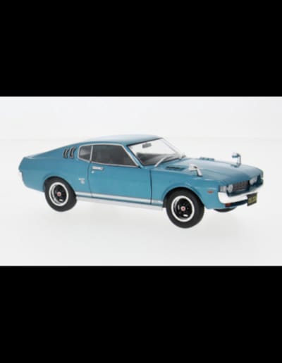 Toyota Celica LB 2000 GT 1973 Blauw Modelauto 1/24 Whitebox