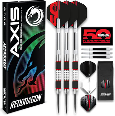 Professionele 26g Tungsten Dart Set met Darten, Stelen en Vluchten