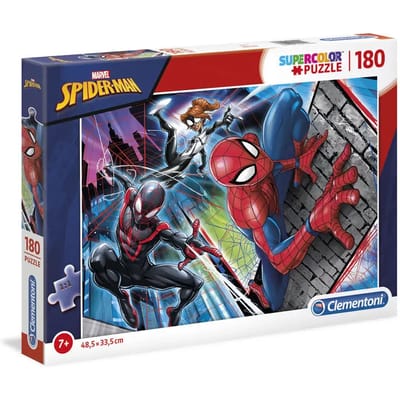Clementoni - Puzzel - 180 Stukjes - Spider-Man - Kinderen - Vanaf 7 Jaar