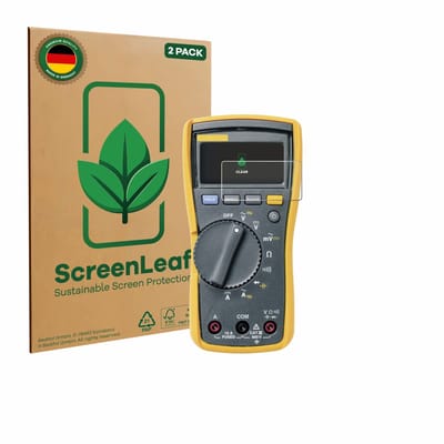 2 Stuks Screenprotector voor Fluke MultiMeter 115 - Hoogwaardige Beschermfolie transparant
