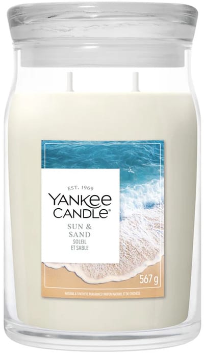 Yankee Candle - Sun & Sand Large Jar - tot 80 branduren