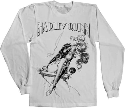 DC Comics Batman Longsleeve shirt -S- Harley Quinn Sways Wit