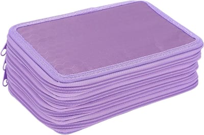 Etui met 72 vakken - Potlood etui Pennenhouder - Kunst en Creativiteit - Individuele elastische banden