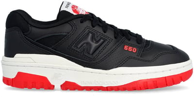 New Balance GSB550KB - Kinderschoen - Sneaker - Zwart/Rood/Wit
