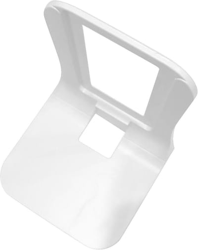 Stopcontact Houder - Wandrekje - Ruimte Besparen - Eenvoudige Installatie - 14 x 10 x 15 cm - Wit