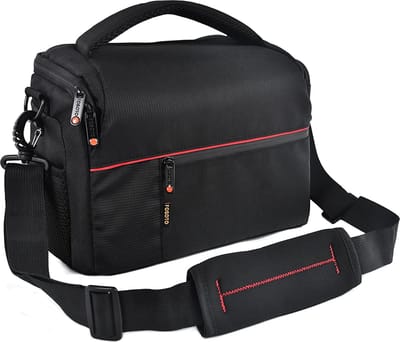 Waterdichte DSLR/SLR cameratas schokbestendig, zwart, cameratas
