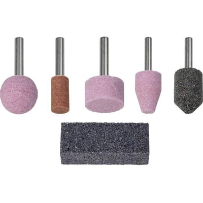 Wolfcraft Keramisch slijpgereedschap set 6 stuks. 2144000 6 onderdelen