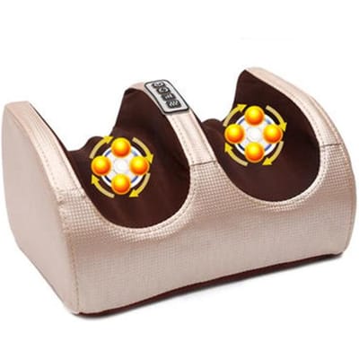 Hete Compressie Elektrische Voetmassager Verwarmingstherapie Shiatsu Kneden Roller Spierontspanning Pijnverlichting Voetspa Machines EU Plug