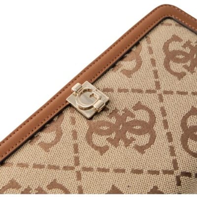 Guess Audrey logo Portemonnee Dames - Ritsportemonnee - Imitatieleer - Print