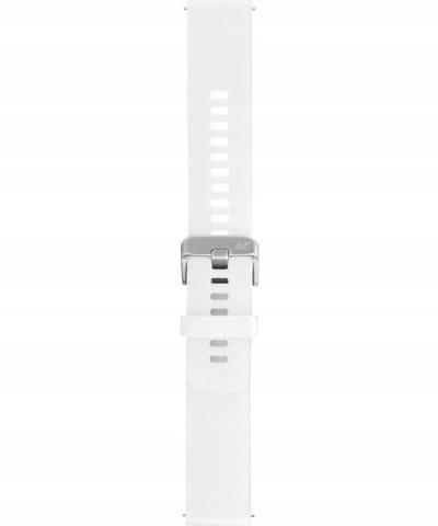 Morellato Smartwatch Band 20mm Wit Siliconen - A01X5654187017SB20