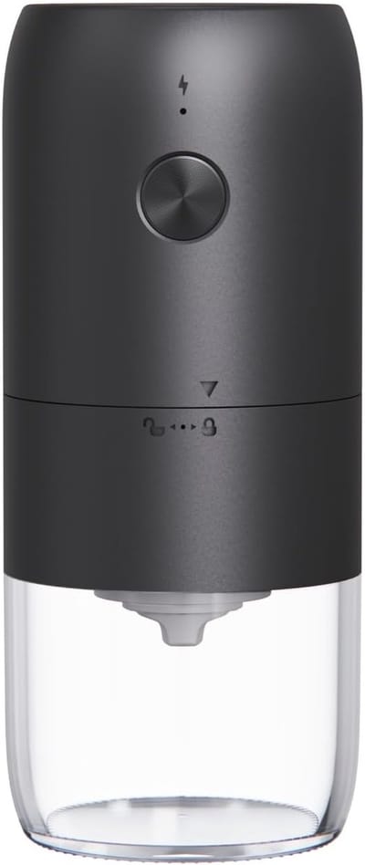 1 stuk elektrische koffiemolen, automatische koffiemolen, draagbare kleine koffiemolen Geschikt voor thuisgebruik