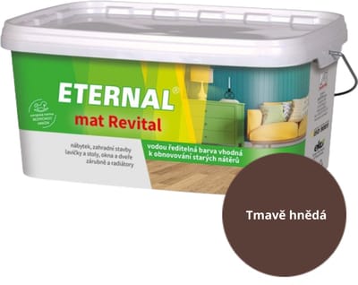 Eternal MAT Revital 2,8 kg, Donkerbruin (RAL8017)