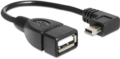 Delock Kabel USB mini Stecker zu USB 2.0-A Buchse OTG 16 cm