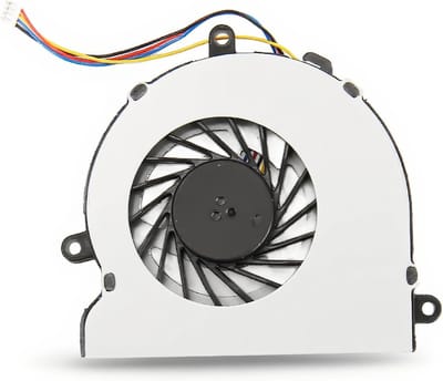 Stille CPU Koeler voor 15 Inch Notebook - Eenvoudige Installatie, 4Pin Ventilator, Efficiënte Koeling en Betrouwbaarheid